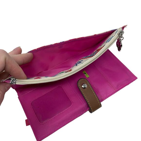 Colorful Floral Women's Clutch - Picture 5 of 8